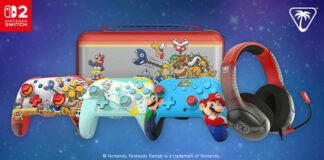 Turtle Beach dévoile 3 nouveaux accessoires Mario pour Nintendo Switch 2 Turtle Beach