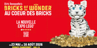 Bricks of Wonder – au Coeur des Bricks, du 23 mai au 16 août 2026 à Paris Bricks of Wonder - au Coeur des Bricks