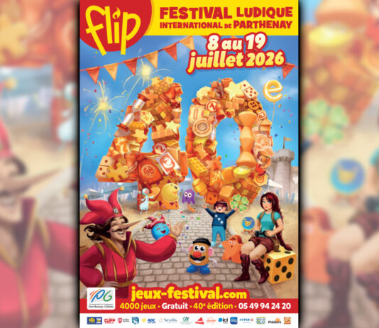 Festival Ludique International de Parthenay (FLIP) fête ses 40 ans ! Festival-Ludique-International-de-Parthenay-(FLIP)