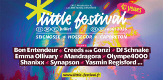 Little Festival 2026 : le rendez-vous Electro Made in Sud-ouest dévoile son line up complet Little Festival 2026