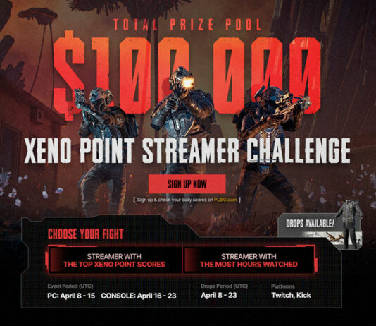 PUBG: Battlegrounds lance le « Xeno Point Streamer Challenge » sur console PUBG: Battlegrounds