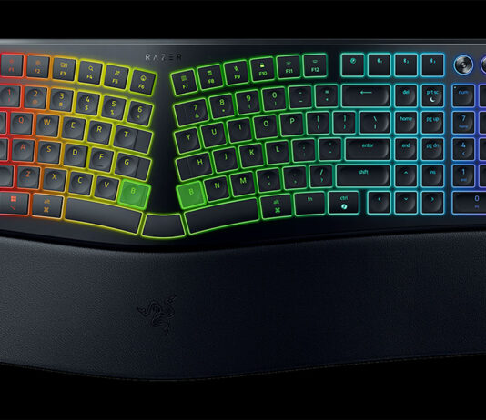 Razer Pro Type Ergo : une ergonomie scindée, des performances sans fil Razer