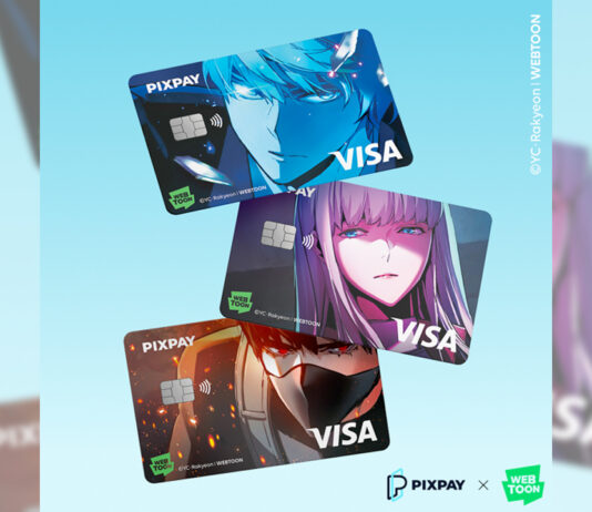 WEBTOON et Pixpay lancent des cartes de paiement High School Mercenary WEBTOON x Pixpay