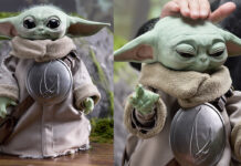 Star Wars : Hasbro présente Ultimate Grogu, leur tout premier animatronique Star Wars Ultimate Grogu