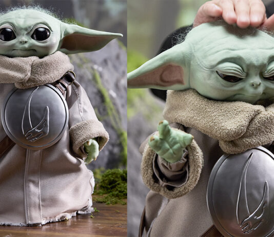 Star Wars : Hasbro présente Ultimate Grogu, leur tout premier animatronique Star Wars Ultimate Grogu